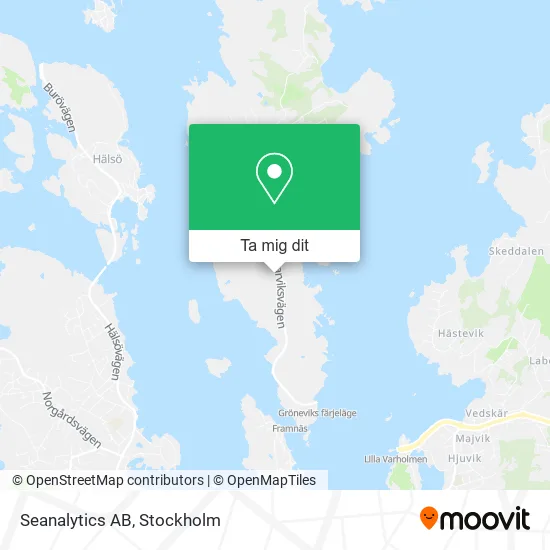 Seanalytics AB karta