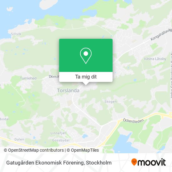 Gatugården Ekonomisk Förening karta