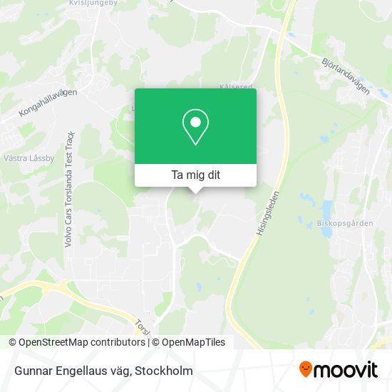 Gunnar Engellaus väg karta