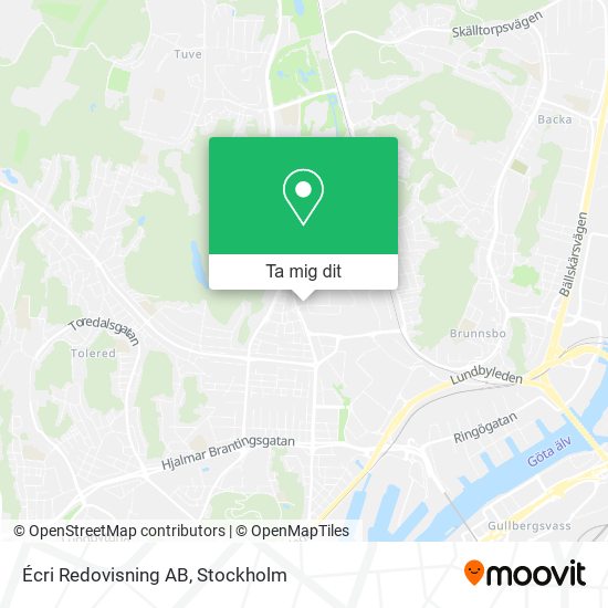 Écri Redovisning AB karta