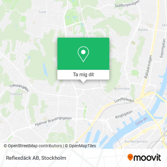 Reflexdäck AB karta