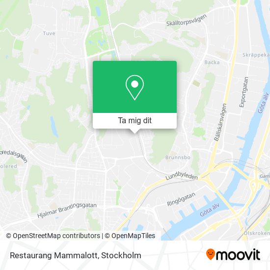 Restaurang Mammalott karta