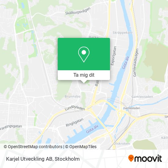 Karjel Utveckling AB karta
