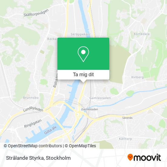 Strålande Styrka karta