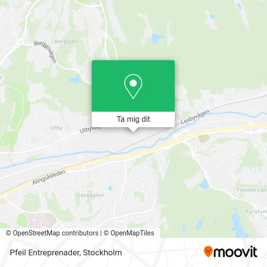 Pfeil Entreprenader karta