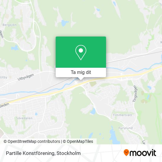 Partille Konstförening karta