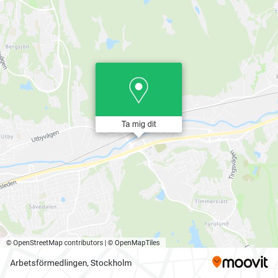 Arbetsförmedlingen karta