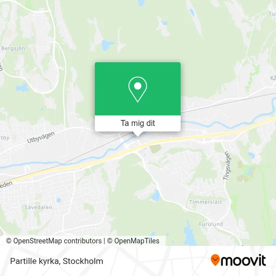 Partille kyrka karta