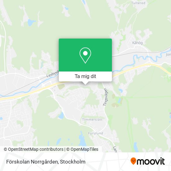 Förskolan Norrgården karta