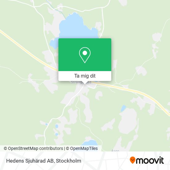 Hedens Sjuhärad AB karta