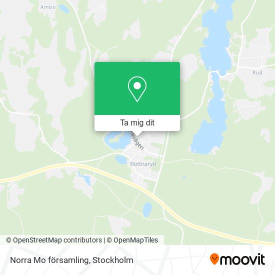 Norra Mo församling karta