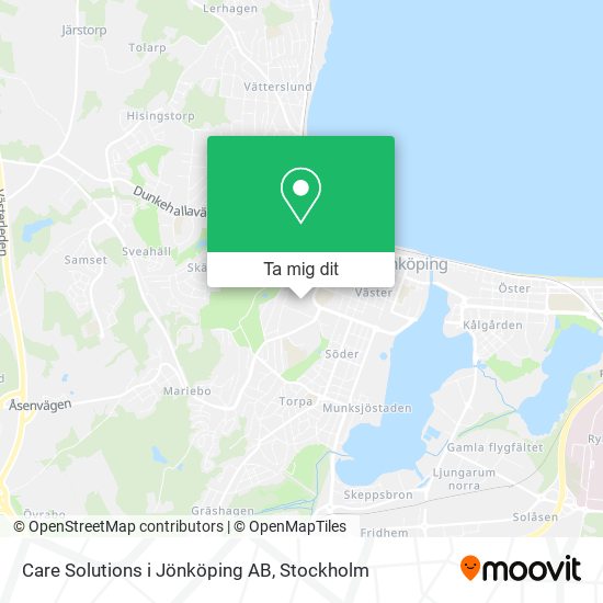 Care Solutions i Jönköping AB karta