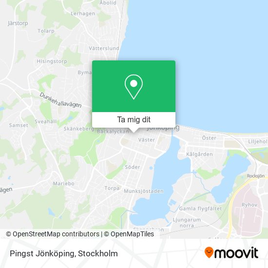 Pingst Jönköping karta
