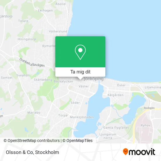 Olsson & Co karta