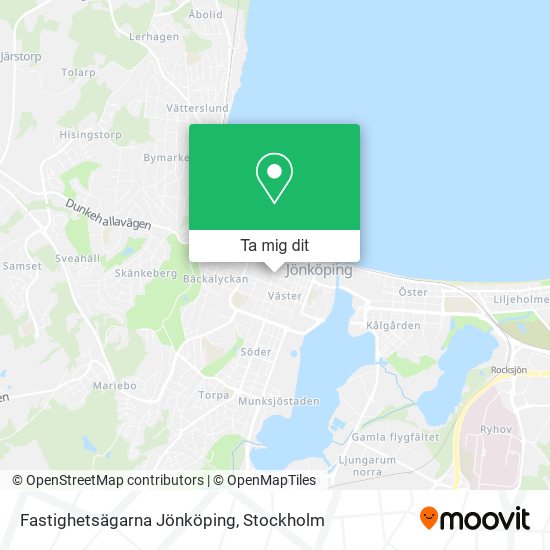 Fastighetsägarna Jönköping karta