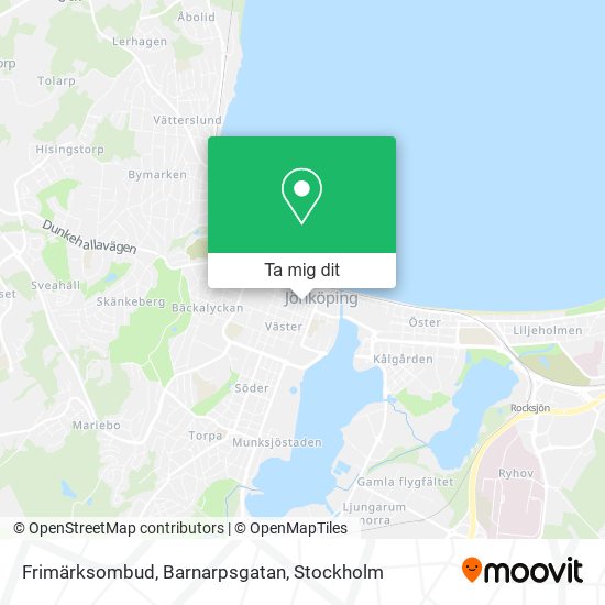 Frimärksombud, Barnarpsgatan karta