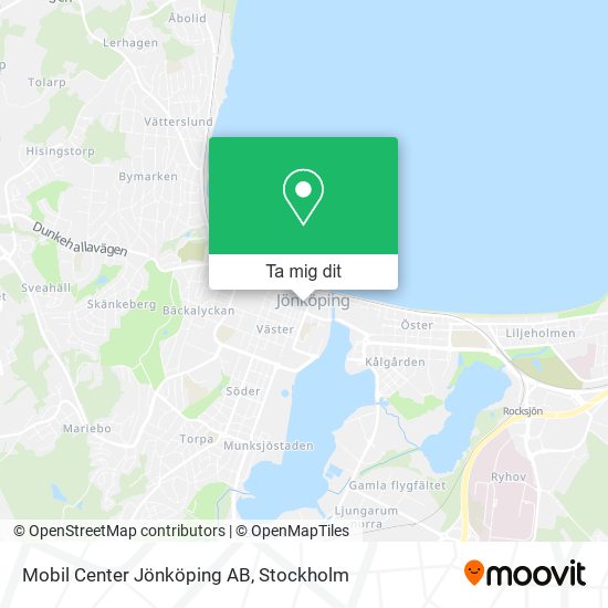 Mobil Center Jönköping AB karta