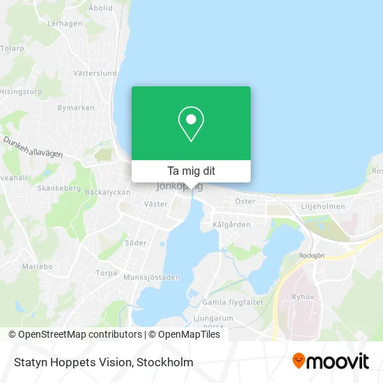 Statyn Hoppets Vision karta