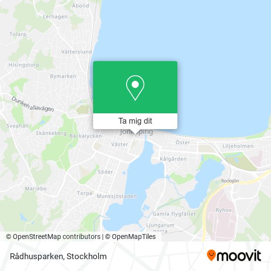 Rådhusparken karta