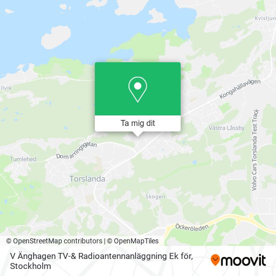V Änghagen TV-& Radioantennanläggning Ek för karta