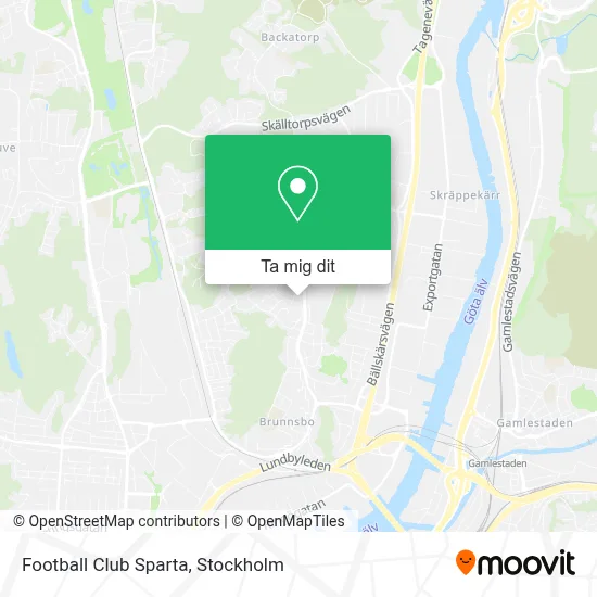 Football Club Sparta karta