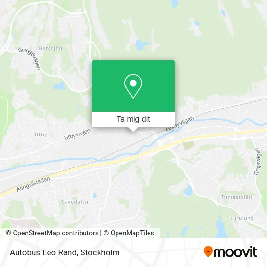 Autobus Leo Rand karta