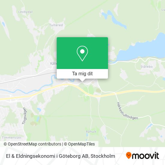 El & Eldningsekonomi i Göteborg AB karta