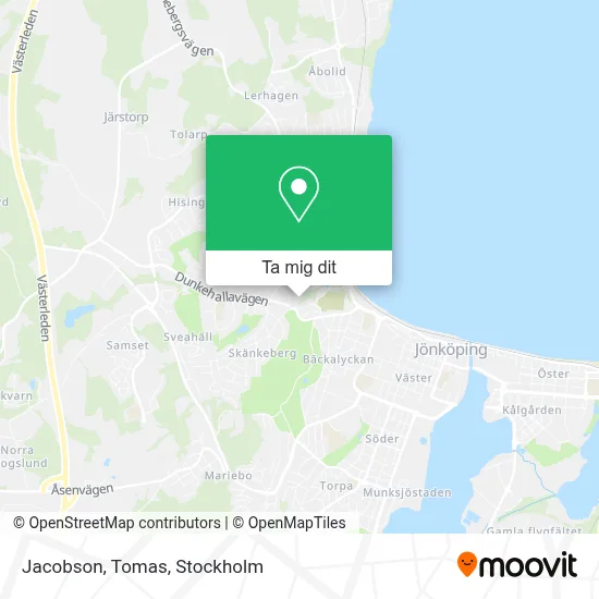 Jacobson, Tomas karta