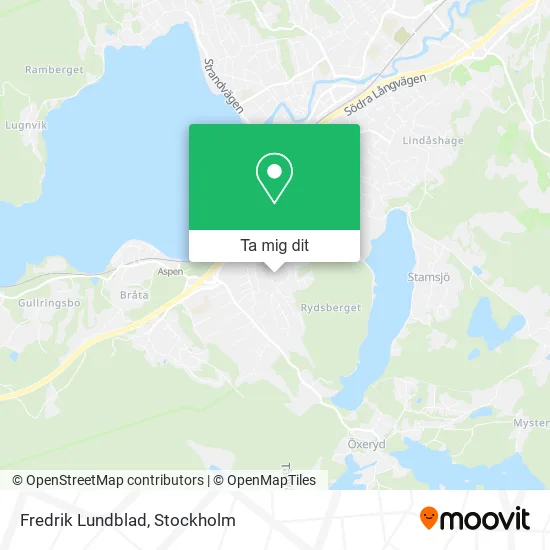 Fredrik Lundblad karta