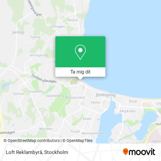 Loft Reklambyrå karta
