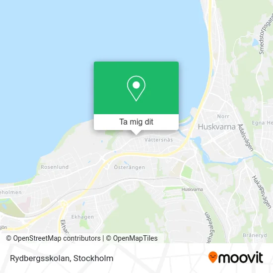 Rydbergsskolan karta