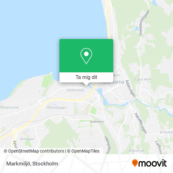 Markmiljö karta