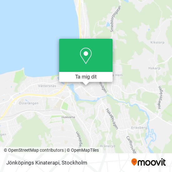 Jönköpings Kinaterapi karta