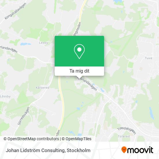 Johan Lidström Consulting karta