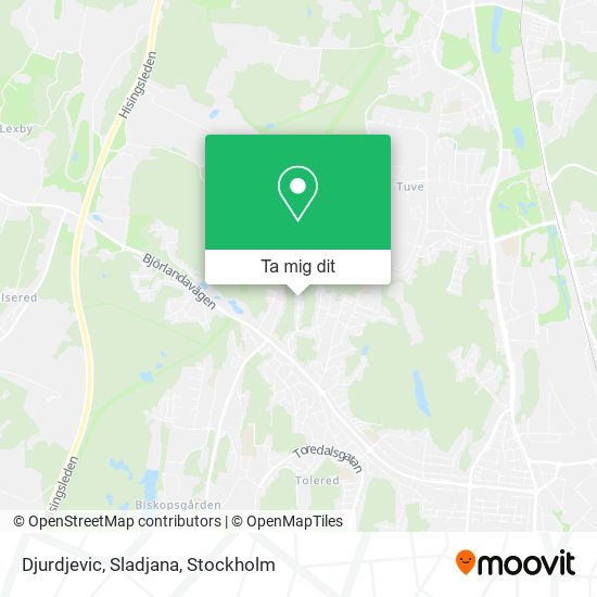 Djurdjevic, Sladjana karta