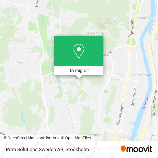 Pdm Solutions Sweden AB karta