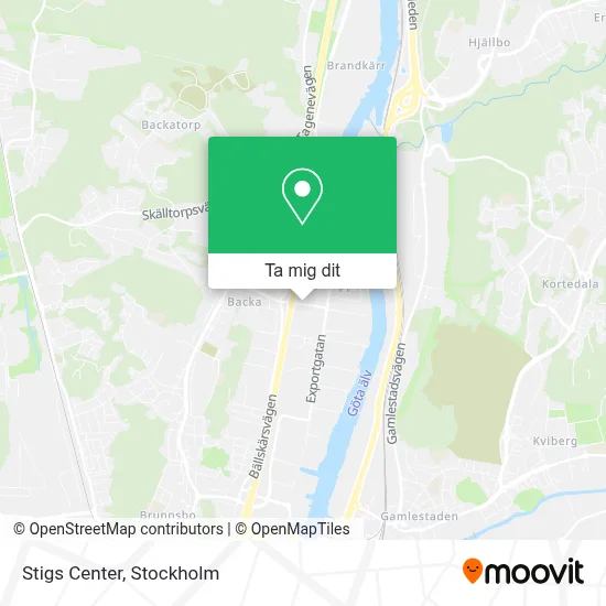 Stigs Center karta