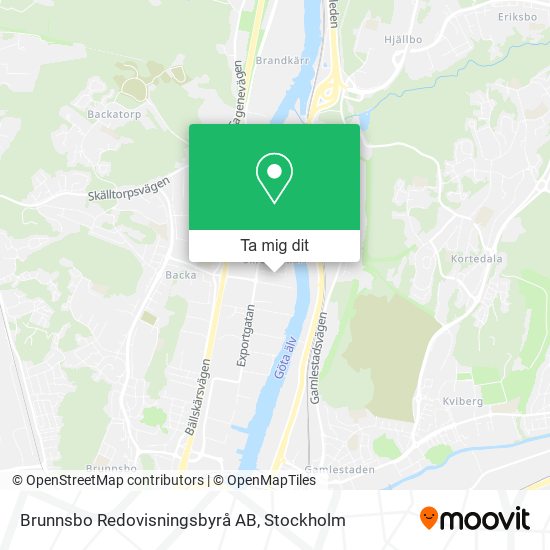 Brunnsbo Redovisningsbyrå AB karta