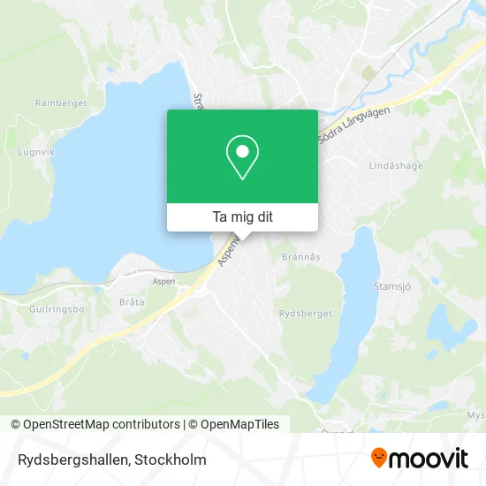 Rydsbergshallen karta