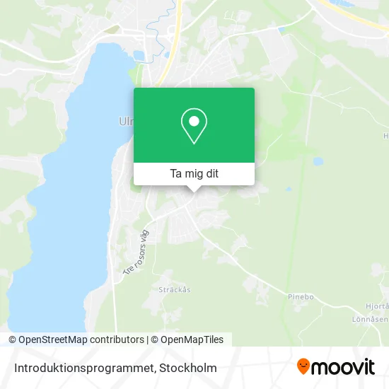 Introduktionsprogrammet karta
