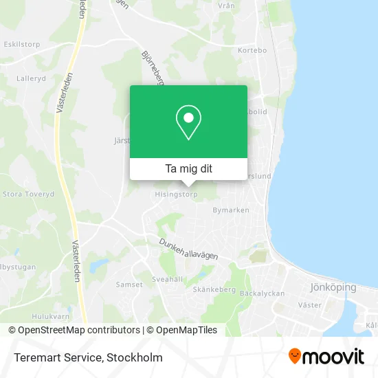 Teremart Service karta