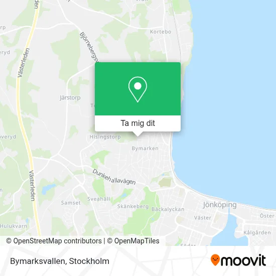 Bymarksvallen karta