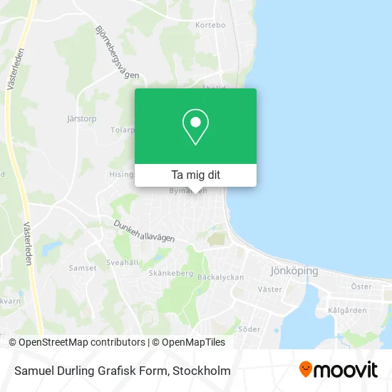 Samuel Durling Grafisk Form karta