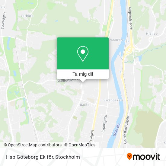 Hsb Göteborg Ek för karta