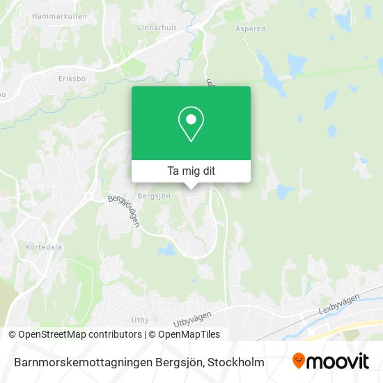 Barnmorskemottagningen Bergsjön karta