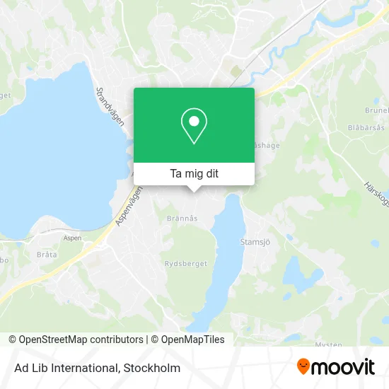 Ad Lib International karta