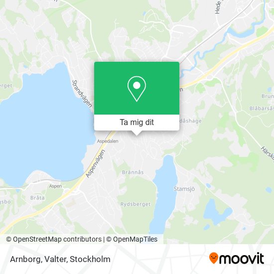 Arnborg, Valter karta