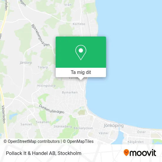 Pollack It & Handel AB karta