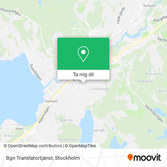 Bgn Translatortjänst karta
