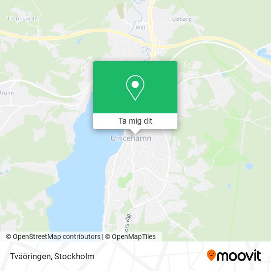 Tvåöringen karta